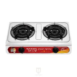 [7700024] طباخ تايجر 2 عين كبير ستانلس JZY-2-T2
