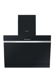 [7000006] Simfer Hood with Chimney SMF-ADC8614BLK-GLS 60cm Black Glass