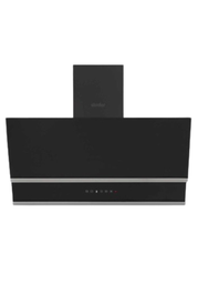 [7000010] Simfer Hood with Chimney SMF-ADC8958BLK-GLS 90cm Black Glass