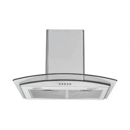 [2500005] شفاط فيرجاز مع مدخنة 60 سم زجاج FG-6975HG