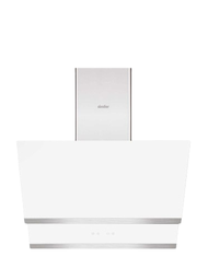 [7000018] Simfer Hood with Chimney SMF-ADC8668WHT-GLS 60cm White Glass