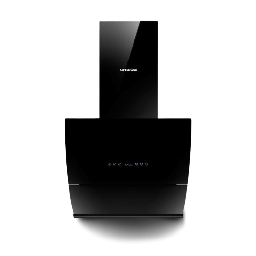 [9000002] Ofragas Hood with Chimney DL913 60cm Black Glass