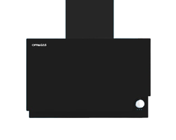 [9000006] Ofragas Hood with Chimney WH390K1 90cm Black Glass
