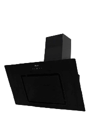 [6500055] شفاط هاير مع مدخنة 90 سم زجاج اسود HCH-S90TBA6