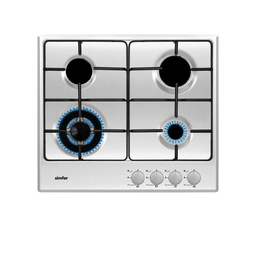 [7000024] طباخ غاز سيمفير بلت ان 60 سم ستانلس SMF-ADC64 IX