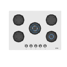 [7000033] Simfer Built-in Gas Hobs SMF-ADC75GLS-WHT 70cm White Glass