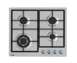 [6500064] طباخ غاز هاير بلت ان 60 سم ستانلس HOB-765SS