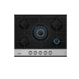[7000034] طباخ غاز سيمفير بلت ان 70 سم زجاج اسود SMF-ADC70 TITAN