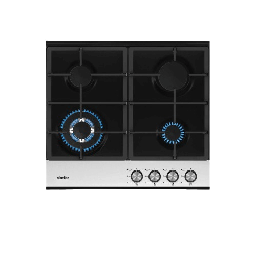 [7000035] طباخ غاز سيمفير بلت ان 60 سم زجاج اسود SMF-ADC60 TITAN