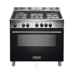 Bompani Professional Gas Oven BO697DN/L 90cm Black