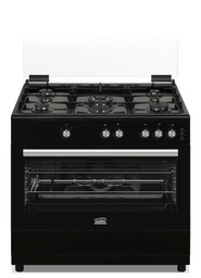 [7000042] Simfer Gas Oven SMF-ADC 9060 Q-BL 90cm Copper Burners Black
