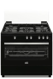 [7000046] فرن غاز سيمفير 90 سم اسود SMF-ADC9060 I-BL