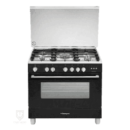 Bompani Gas Oven BO697LZ/L 90cm Copper Burners Black