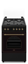 [7000048] فرن غاز سيمفير 60 سم اسود SMF-ADC6060 R-BLK