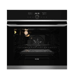 [6500070] فرن هاير بلت ان 60 سم زجاج اسود HOD-8000SS