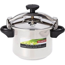 [7400004] Silampos Pressure Cooker 6L Manual Stainless Steel