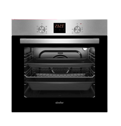 [7000063] Simfer Built-In Oven SMF-ADC606 D-IX 60cm with Air Fryer Stainless Steel