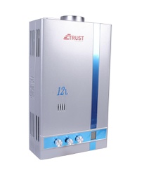 [6200089] Trust Gas Water Heater 87-7150 12Liter Silver